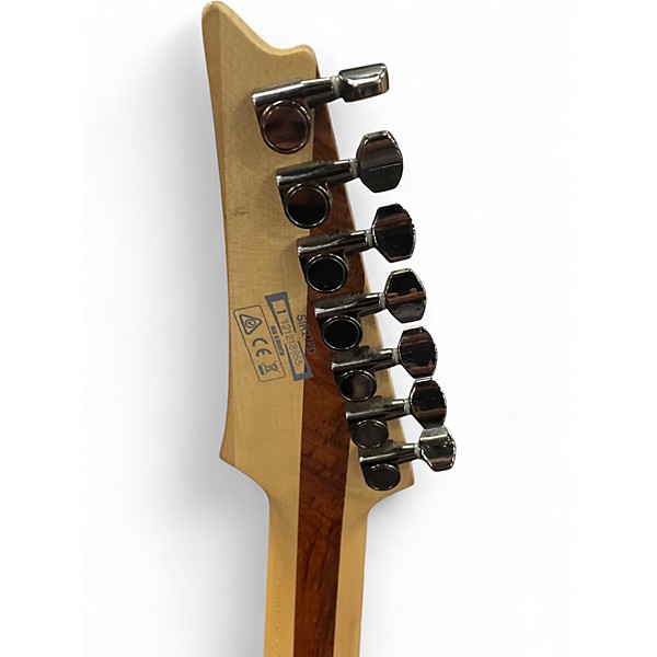 Used Ibanez SIR27FD Iron Label 7 String black Solid Body Electric Guitar