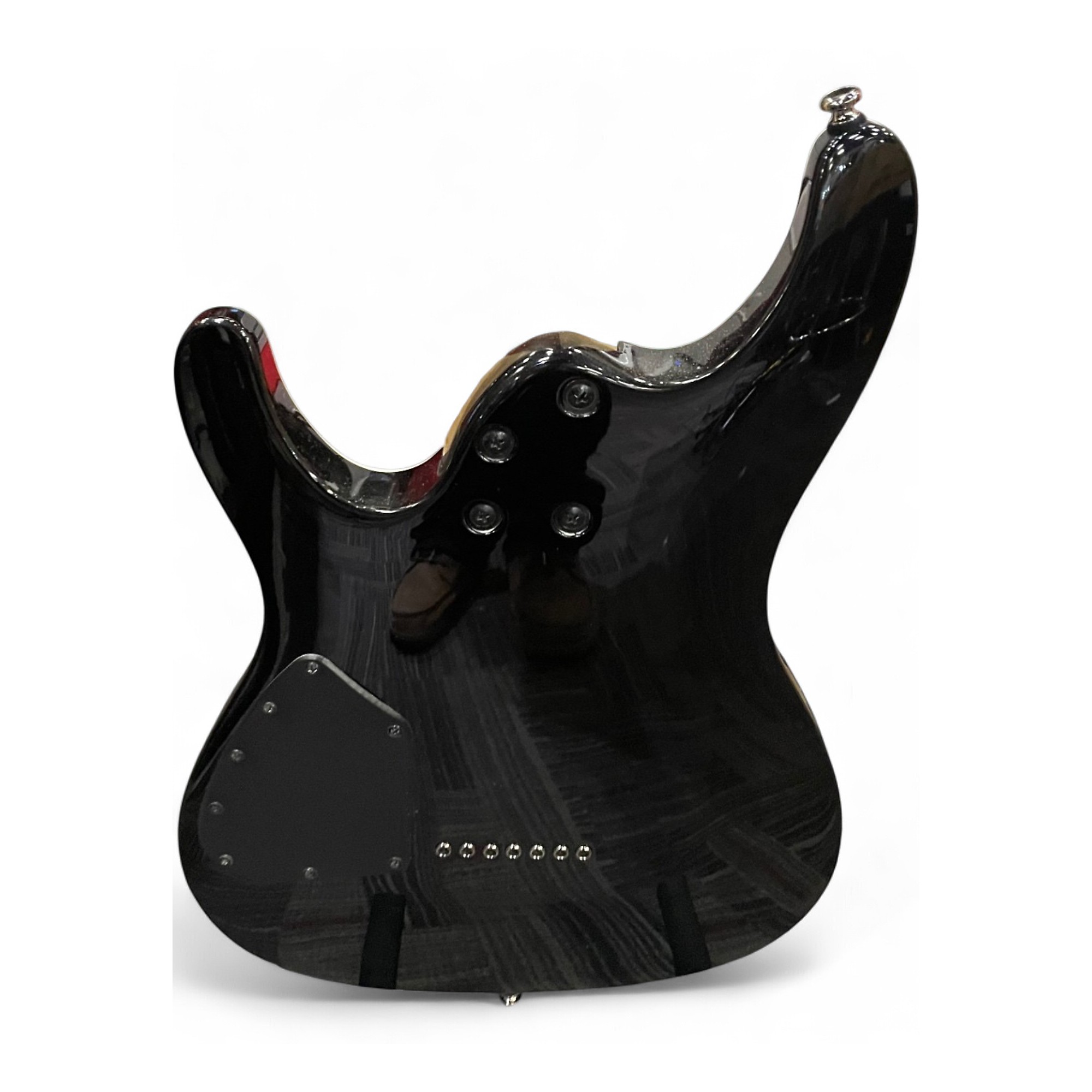 Used Ibanez SIR27FD Iron Label 7 String black Solid Body Electric