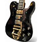 Used Fender Parallel Universe Volume II Troublemaker Black Solid Body Electric Guitar