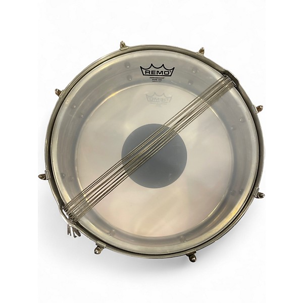 Vintage 1930s Ludwig 5.5X14 PIONEER NICKEL OVER BRASS Drum