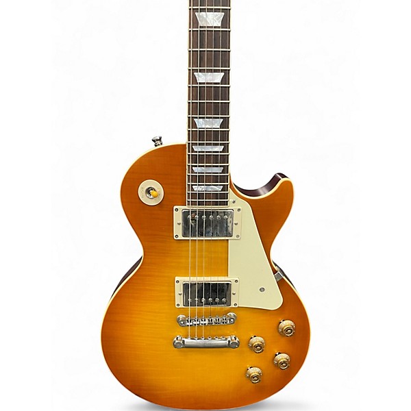 Used Epiphone Inspired by Gibson 1959 Les Paul Custom Iced Tea Solid Body Electric Guitar