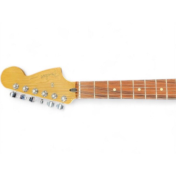 Used Fender Blacktop Jaguar 2 Color Sunburst Solid Body Electric Guitar