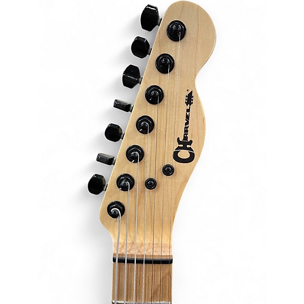 Used Charvel PM SD2-7 2H HT Okoume Natural Solid Body Electric Guitar