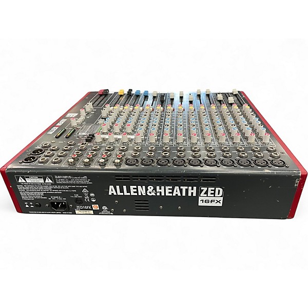 Used Allen & Heath ZED16FX Unpowered Mixer
