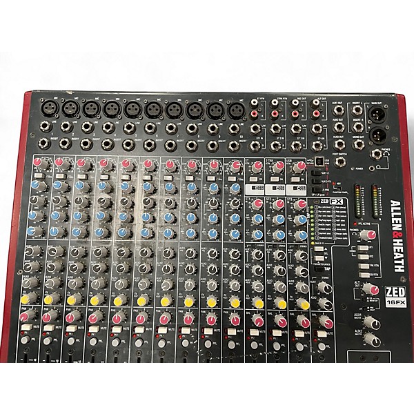Used Allen & Heath ZED16FX Unpowered Mixer