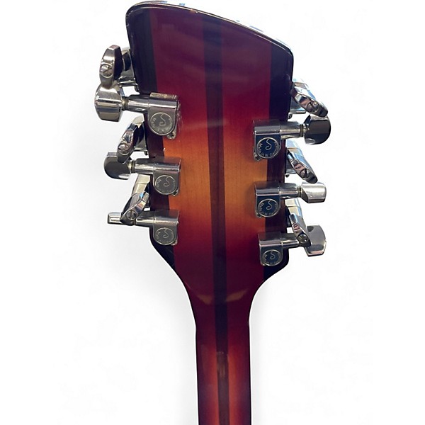 Vintage 1992 Rickenbacker 330/12 Fireglo Hollow Body Electric Guitar