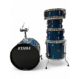 Used TAMA 5 Piece Imperialstar Blue Drum Kit