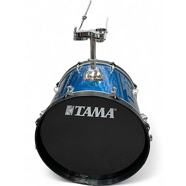 Used TAMA 5 Piece Imperialstar Blue Drum Kit
