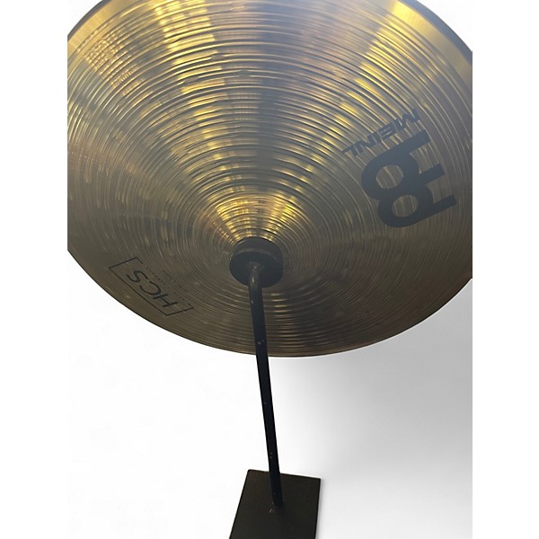 Used MEINL 14in HCS Hi Hat Pair Cymbal