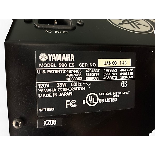 Used Yamaha S90ES 88 Key Synthesizer