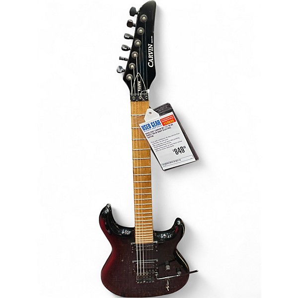 Used 2007 Carvin DC-127 Blue Burst Solid Body Electric Guitar