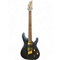 Used Ibanez SML721 S Axe Design Lab Multi-Scale OCEAN MATTE Solid Body Electric Guitar