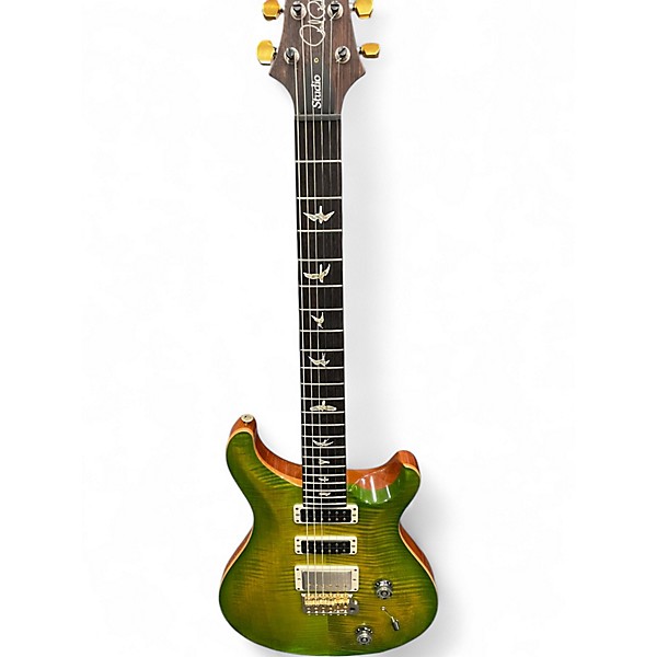 Used PRS studio ten top eriza verde Solid Body Electric Guitar