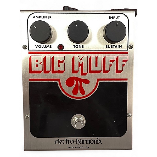 Used Electro-Harmonix BIG MUFF PI EC3003A Effect Pedal Package