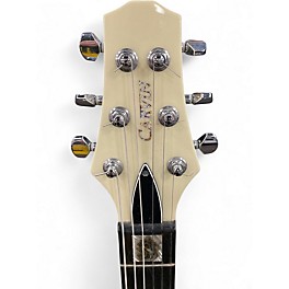 Used 2014 Carvin sh550ce white Hollow Body Electric Guitar
