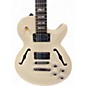 Used 2014 Carvin sh550ce white Hollow Body Electric Guitar