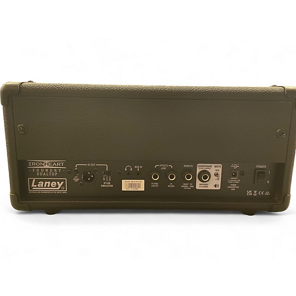 Used Laney Iron Heart Foundry Solid State Guitar Amp Head