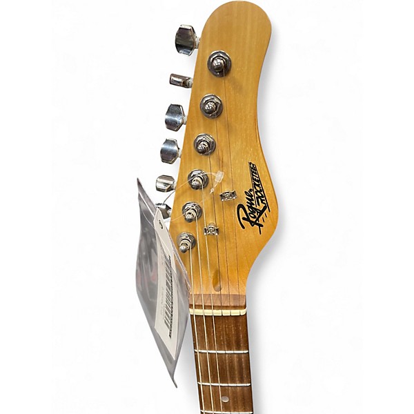 Used Rogue RR100PKBK Black Solid Body Electric Guitar