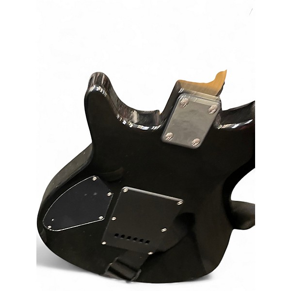 Used Rogue RR100PKBK Black Solid Body Electric Guitar