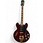 Used Epiphone Riviera P93 WR Wine Red Hollow Body Electric Guitar thumbnail