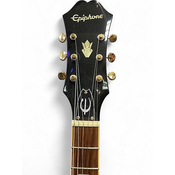 Used Epiphone Riviera P93 WR Wine Red Hollow Body Electric Guitar