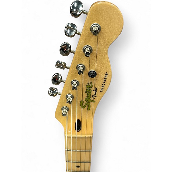 Used Squier Classic Vibe 70s Thinline Telecaster Brown Hollow Body Electric Guitar