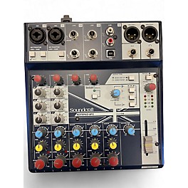Used Soundcraft NOTEPAD-8FX Unpowered Mixer