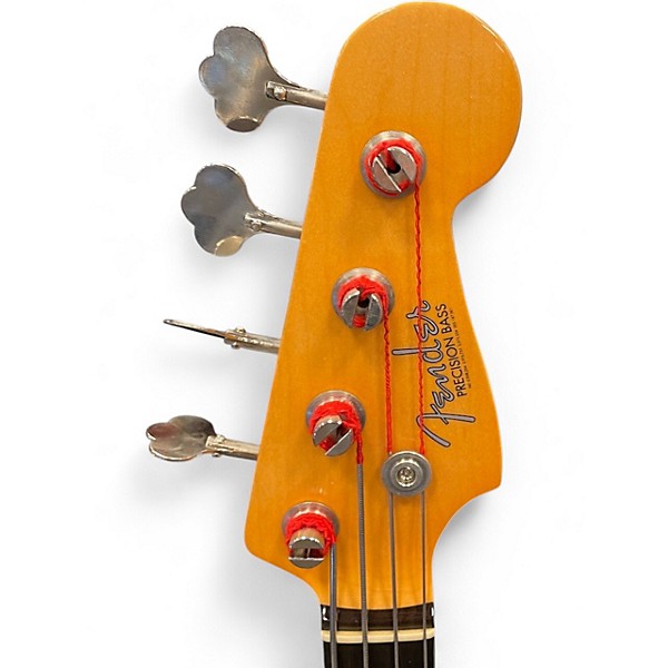 Used 2019 Fender American Original 60s Precision Bass Olympic White Electric Bass Guitar