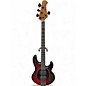 Used Ernie Ball Music Man STINGRAY SLO SPECIAL BLACK CHERRY SATIN BURST Electric Bass Guitar thumbnail