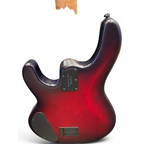 Used Ernie Ball Music Man STINGRAY SLO SPECIAL BLACK CHERRY SATIN BURST Electric Bass Guitar