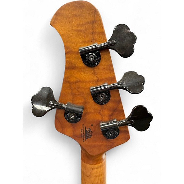 Used Ernie Ball Music Man STINGRAY SLO SPECIAL BLACK CHERRY SATIN BURST Electric Bass Guitar