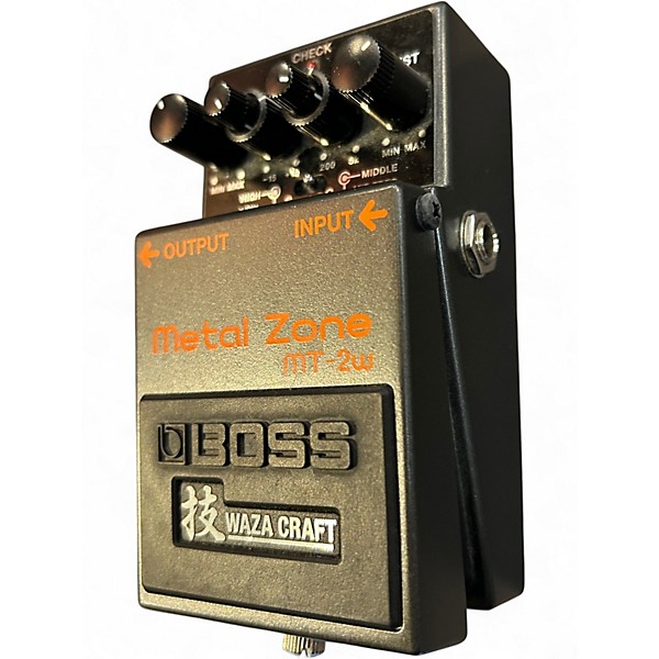 Used BOSS MT2W Metal Zone Waza Craft Effect Pedal