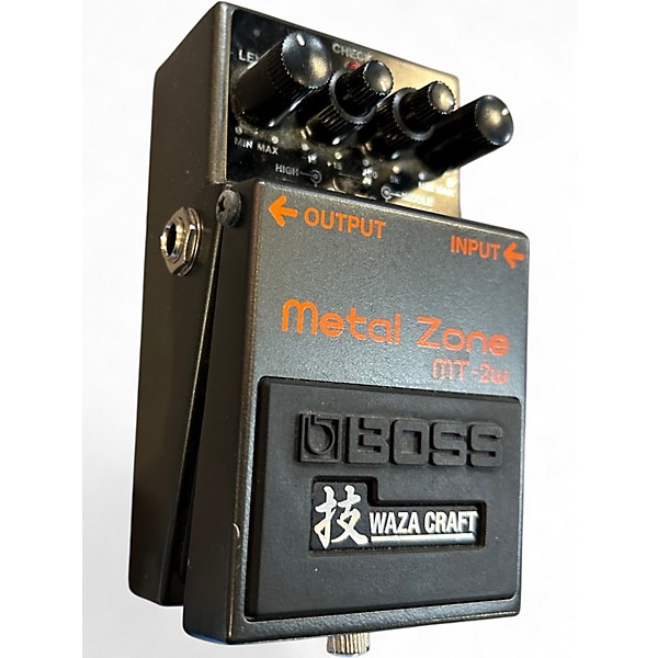Used BOSS MT2W Metal Zone Waza Craft Effect Pedal