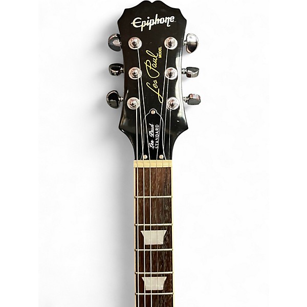 Used 2007 Epiphone Les Paul Standard Honeyburst Solid Body Electric Guitar