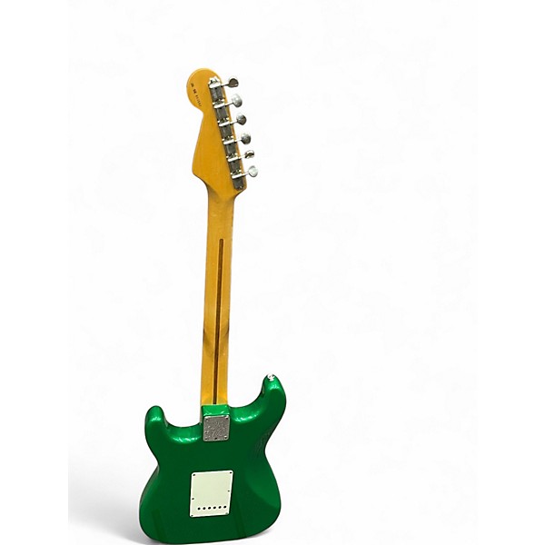 Vintage 1988 Fender Artist Series Eric Clapton Stratocaster Green Solid Body Electric Guitar