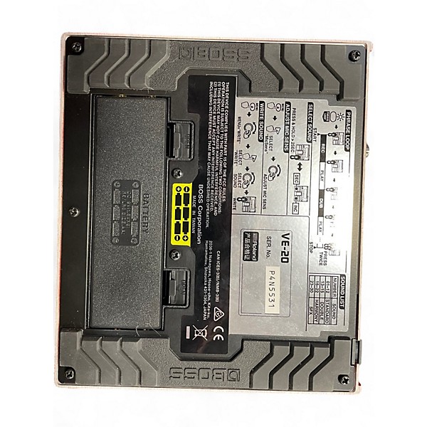 Used BOSS VE20 Vocal Performer Vocal Processor