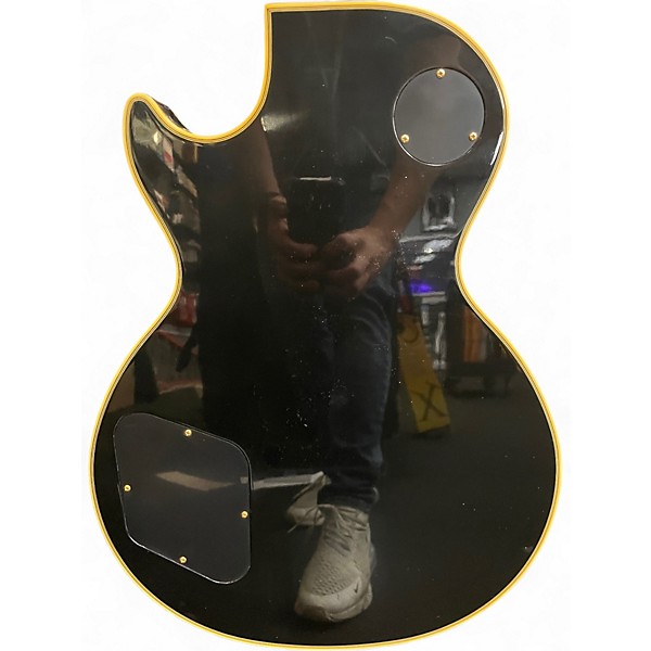 Used 2024 Gibson Made to Measure Les Paul Custom Black Solid Body Electric Guitar