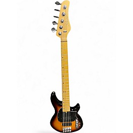 Used Schecter Guitar Research CV-5 Sunburst Electric Bass Guitar