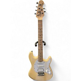 Used Sterling by Music Man Cutlass Blonde Solid Body Electric Guitar