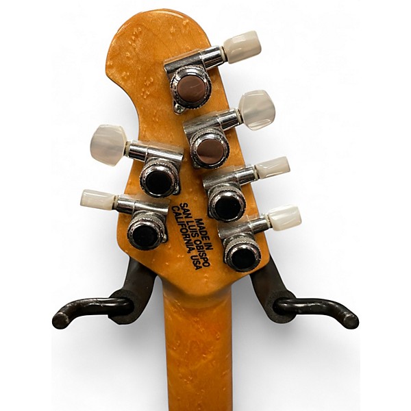 Used Ernie Ball Music Man Axis Super Sport Trans Orange Solid Body Electric Guitar