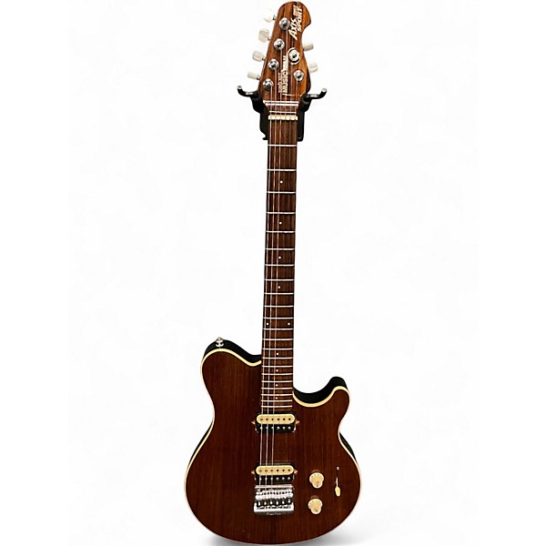 Used Ernie Ball Music Man Axis Super Sport Natural Rosewood Solid Body Electric Guitar