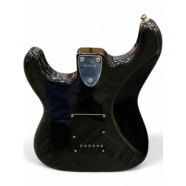 Vintage 1983 Squier 1983 Squier Strat Sq 72 Reissue Black Solid Body Electric Guitar