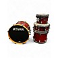 Used 1999 TAMA 4 Piece Starclassic Red Drum Kit thumbnail