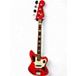 Used Fender MIJ Jaguar Bass Hot Rod Red Electric Bass Guitar thumbnail