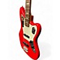 Used Fender MIJ Jaguar Bass Hot Rod Red Electric Bass Guitar