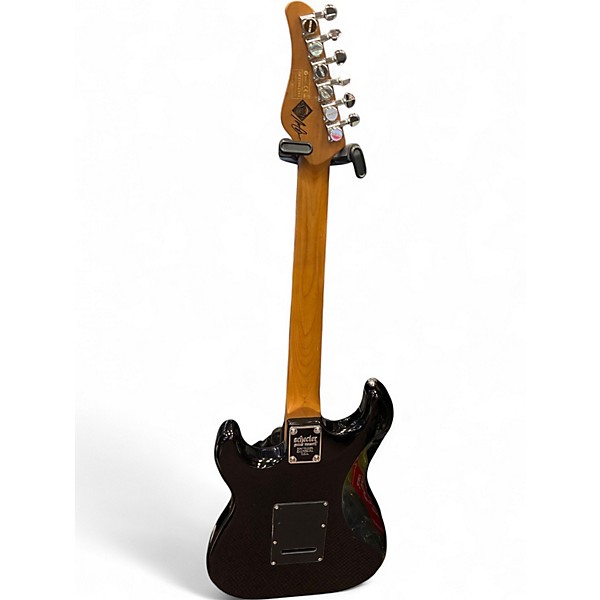 Used Schecter Guitar Research NICK JOHNSTON SIGNATURE Black Solid Body Electric Guitar