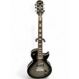 Used Epiphone Les Paul Custom Silverburst Solid Body Electric Guitar