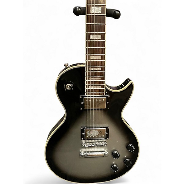 Used Epiphone Les Paul Custom Silverburst Solid Body Electric Guitar