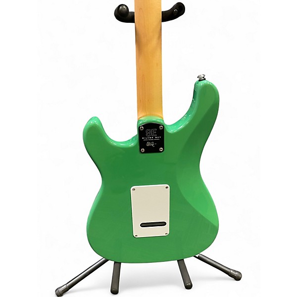 Used PRS SE Silver Sky GREEN Solid Body Electric Guitar