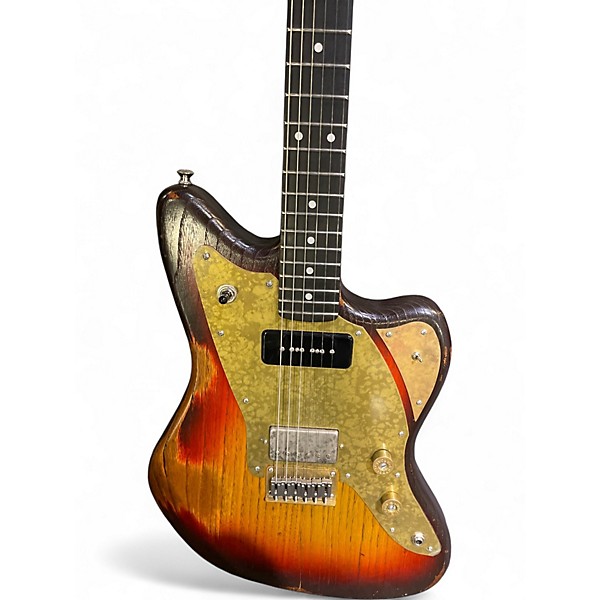 Used Paoletti Guitars 112 HP90 3 Color Sunburst Solid Body Electric Guitar